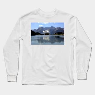 Sorapiss from Misurina lake Long Sleeve T-Shirt